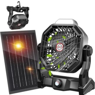 Ventilador Solar Recargable