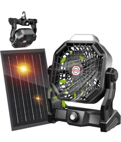 Ventilador Solar Recargable
